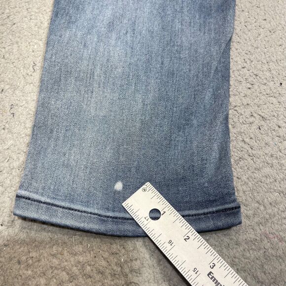 Paige Jeans Men 38 Blue Croft Lionel Skinny Transcend Washed Denim Stretch 38x32 - Picture 5 of 16